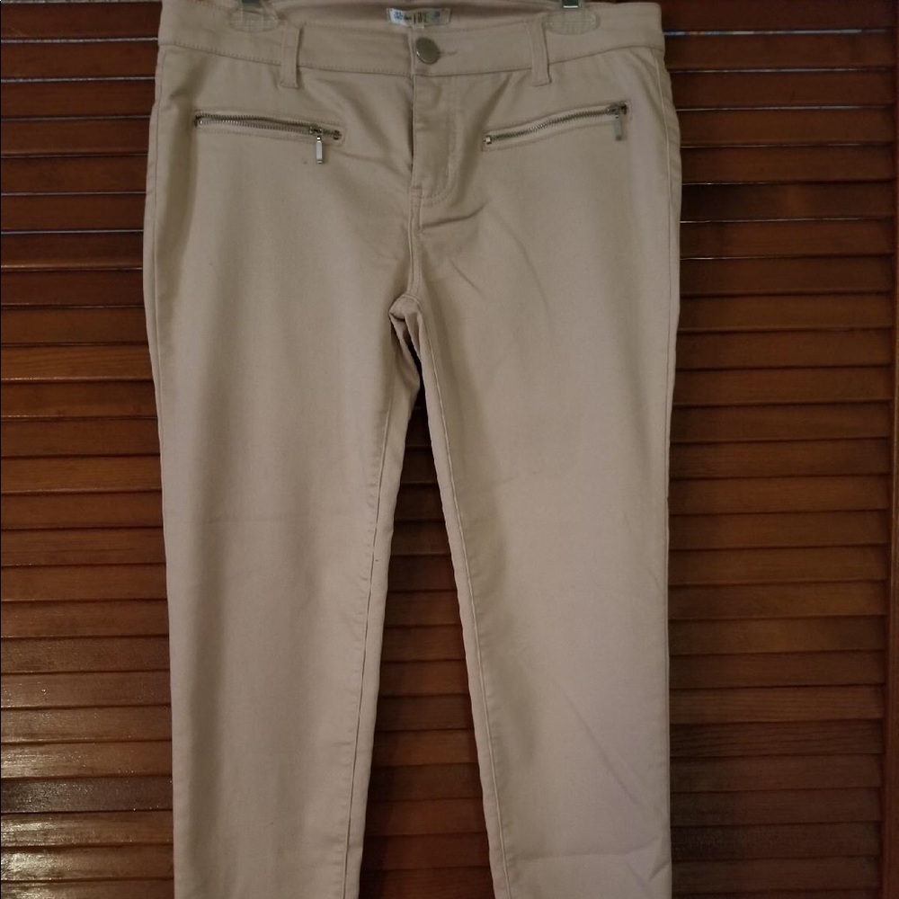 FIRE LOS ANGELES - SAND PINK SKINNY JEANS